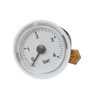 Boiler Pressure Gauge Y40 4 bar (0-4 bar) for Wall-Mounted Boiler Heating Systems (Replaces ZYLB, 精艺仪表)