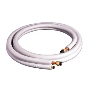 Pre-assembled Copper Refrigerant Pipe (9.52*0.6/15.88*0.7) for Small 3P Mitsubishi Air Conditioner Installation, Customizable Lengths