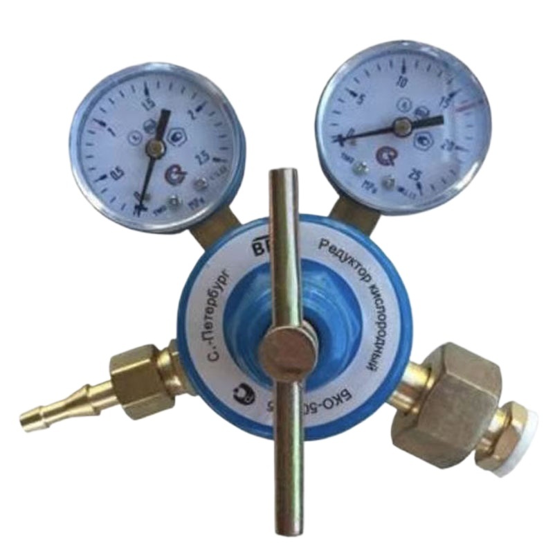 Durable CO2 Pressure Regulator UR-6 with Dual Gauges for Oxygen Acetylene Gas, G3/4 Thread - Image 5