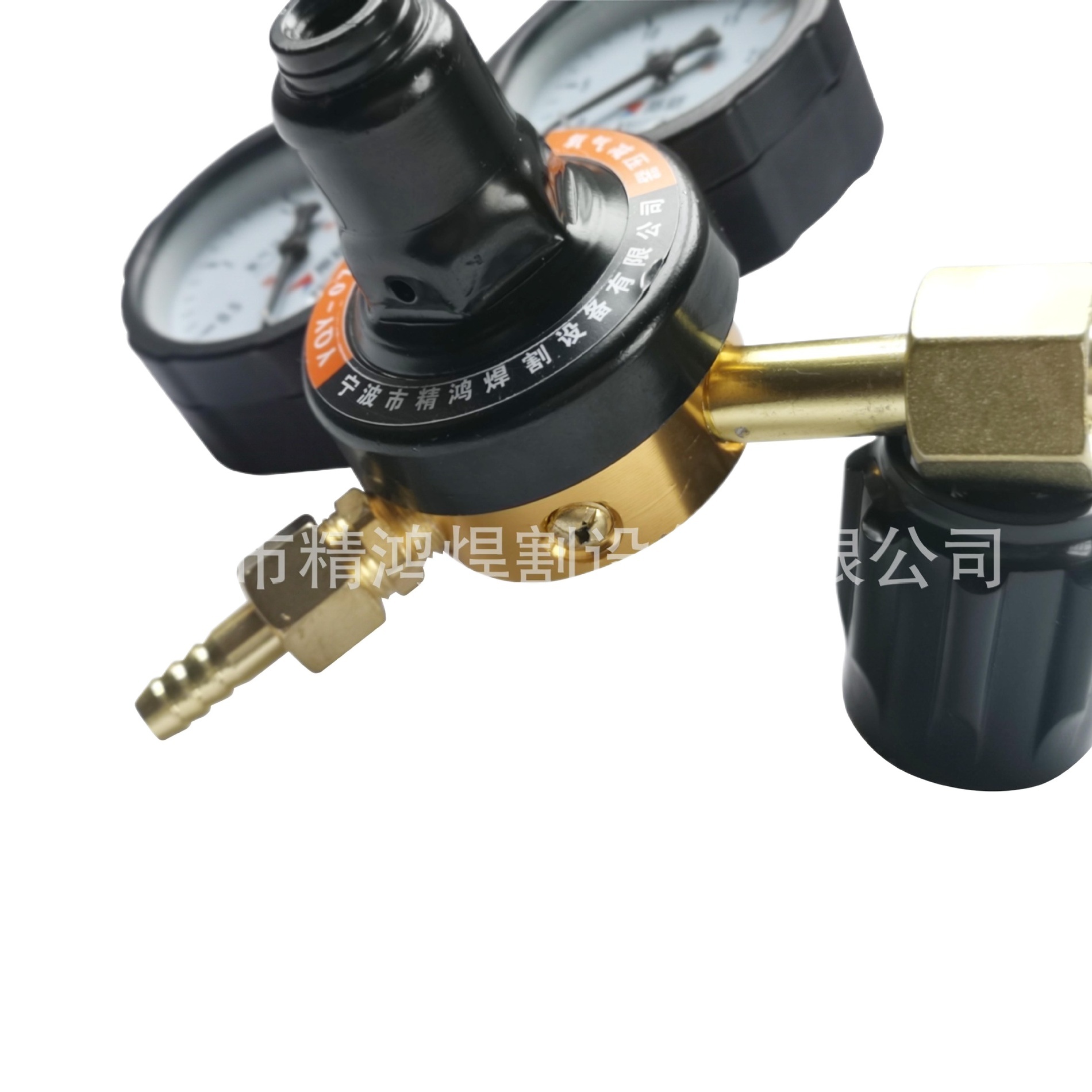 Oxygen Pressure Reducer YQY-07A with Dual Gauges 0-25 MPa for Gas Shielded Welding and Flat Bottom Valve Body - Image 3