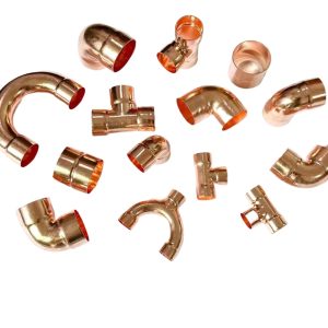 Copper Elbow 90 Degree R410 Copper Pipe Fitting for Central Air Conditioning Auxiliary Material Easy Welding