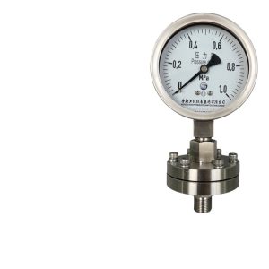 San-Yi Stainless Steel Diaphragm Pressure Gauge (100mm, -0.1 to 1.0 MPa, M20x1.5) for Water/Gas/Oil/Hydraulic Systems