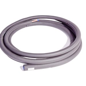 Reinforced Rubber Insulated Copper Tube Kit (9.52x0.6mm + 15.88x0.7mm) for 3 Ton Split Air Conditioners, 1-3 Meter Lengths