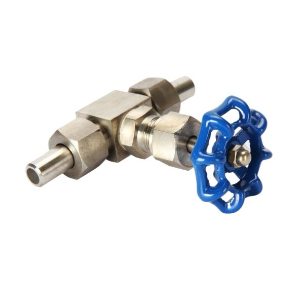 Stainless Steel Pressure Gauge Valve Needle Valve (Threaded Connection) for High Temperature Water Systems - Gambar 2