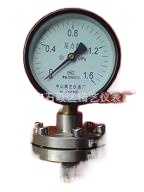 Industrial Diaphragm Pressure Gauge Y-100BF (0-1.6MPa, 1.6 Grade Accuracy) compatible with HVAC Systems