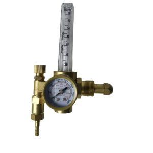 Full Copper Argon Gas Pressure Regulator Flow Meter Gauge for Welding Cutting - 0-25 MPa Adjustable Pressure - Factory Direct Supply