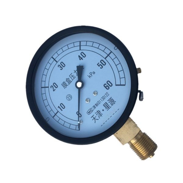 YX-100E Diaphragm Pressure Gauge (0-60kPa) for Air Pressure Measurement, Compatible with HVAC Systems, Replaces Standard Pointer Pressure Gauges - Изображение 2