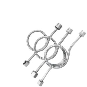 Stainless Steel Pressure Gauge Buffer Tube M14*1.5 M20*1.5 Cooling Bend for HVAC Gauges