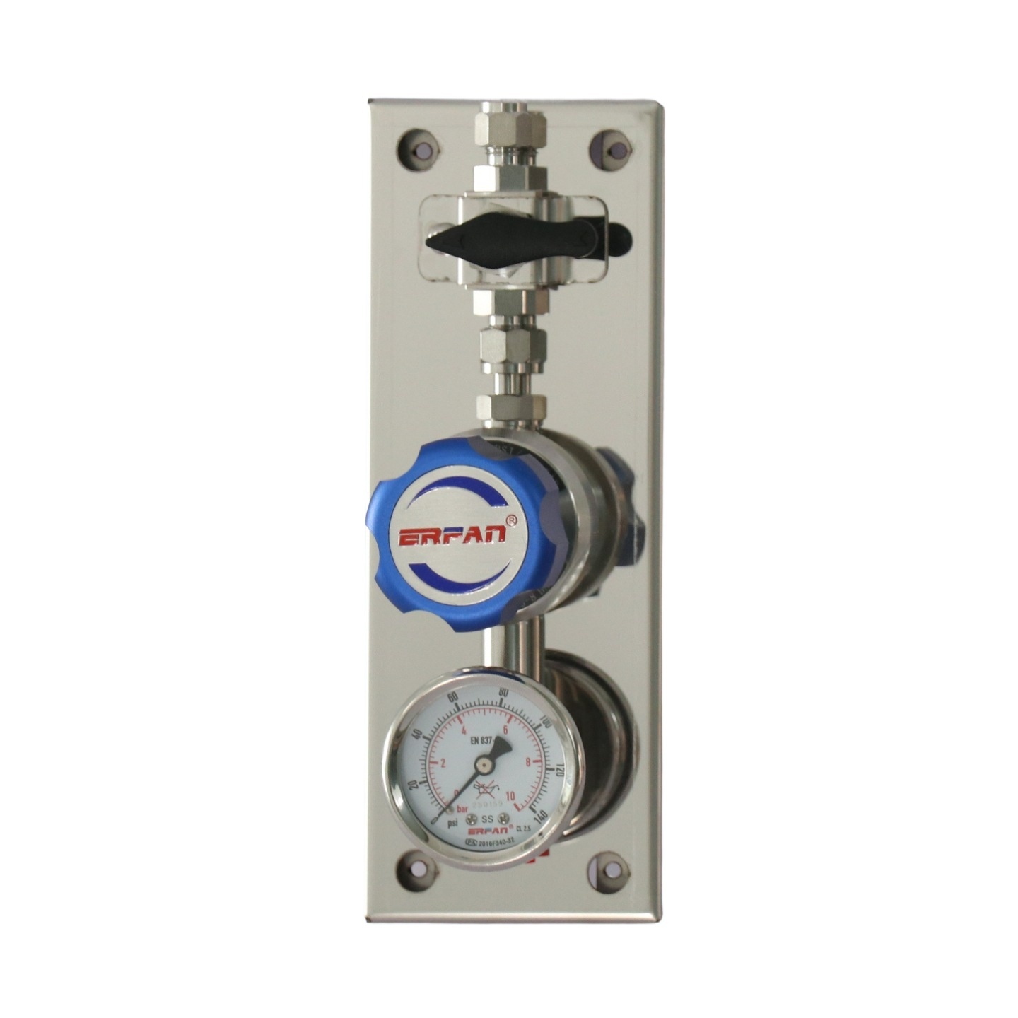 ERFAN EF-R11L-BV-1.0-00-00 Single Stage Pressure Reducing Valve Secondary Terminal Panel for Non-Toxic Gases - Image 2