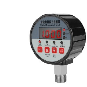 Digital Pressure Switch Controller for Water Pump Pressure Control -0.1~60MPa (0-600kg) Threaded Connection