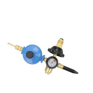 Large Helium Regulator with Inflator Kit and Nozzle for Balloon Filling