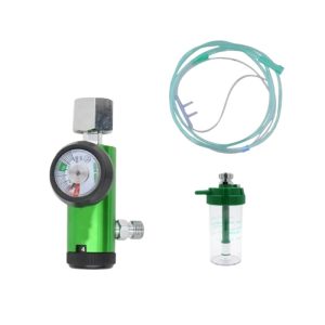Medical Oxygen Regulator CGA540 CGA870 Pressure Gauge with Wrench