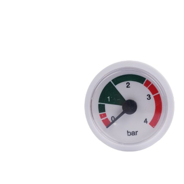 Round Capillary Pressure Gauge (Water Pressure Gauge) 0-4 bar for Boiler Systems