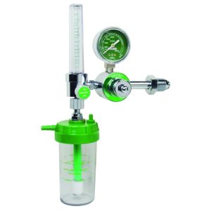 GENTEC Oxygen Flow Meter with Regulator for Medical O2 Tanks, 0-25 MPa, 1-15 L/min for ATOR-1