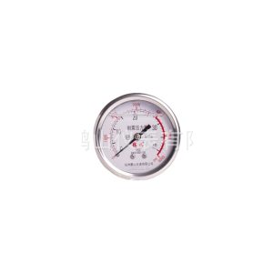 Cranshan YN63Z Axial Glycerin Shock-Resistant Pressure Gauge (0-60 MPa, 63mm Diameter, 2.5 Accuracy) for HVAC Systems