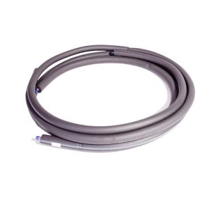 Universal HVAC Copper Pipe Extension Kit (6.35mm OD + 9.52mm OD) for Air Conditioner Units, Insulated Heat-Resistant Tubing 3-30m Lengths