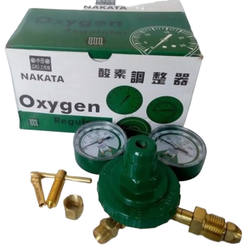 YAMATO Oxygen Regulator Pressure Reducer with Dual Gauges (0-200 PSI, 0-3000 PSI) for G5/8-inch Inlet - Image 3