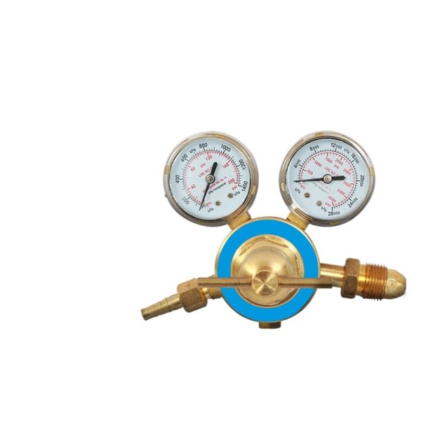 Yongheng Copper Oxygen Pressure Reducer Regulator Valve HM-OX01 for Welding Cutting