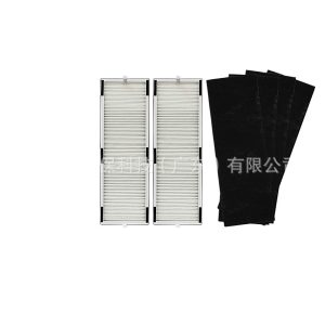 HEPA H13 Filter (2-Pack) + Carbon Pre-Filter (4-Pack) for LivePure LP-HF250 LP-PF600 LP250TH/LP2 Air Purifier