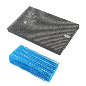 Activated Carbon HEPA Air Purifier Filter & Humidifier Wick Filter combo for Sharp KC-Y180SW, FU-Y30EUW, Replaces FZ-Y30SFE, FZ-Z30MF