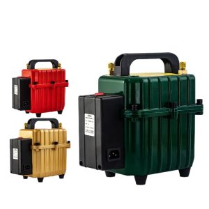 All-in-One Vacuum Pump (Aluminum Alloy Housing, Copper Core Motor) for Refrigeration HVAC System Evacuation & Recharging