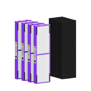 HEPA & Activated Carbon Air Purifier Filter Replacement for Germ Guardian FLT4825 FLT4850pt, Replaces Filter B