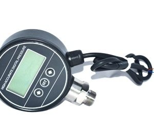 Digital Pressure Gauge (0-220 psi, Class 2.5) for HVAC Systems, High Accurate Pressure Sensor with PP Housing