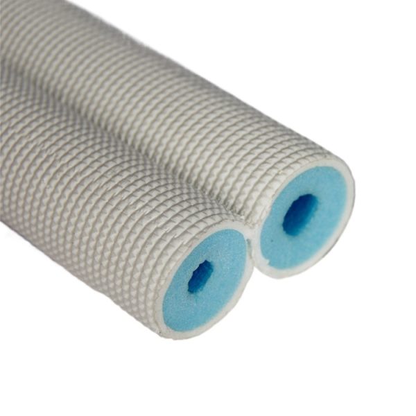 Premium PE Embossed & Rubber Plastic HVAC Insulation Pipe Kit (Multiple Sizes) for Air Conditioning Systems - Imagem 2
