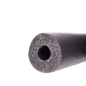 Black Rubber Plastic Insulation Cotton HVAC Copper Tube Line Set for 1.5P 2P Air Conditioner, 6.35*0.6+12.7*0.6mm, Pressure Resistant