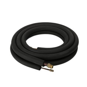 Factory Supply HVAC Copper Tube Extension Kit 6.35+9.52mm Quick Connector No Welding Pure Copper Pipe for Air Conditioner