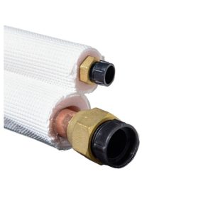 R410 Purified Copper Air Conditioner Connecting Pipe, Thickened 6.35*0.6/15.88*0.7 Universal Extension Tube (3M Length), for Mini Split AC Units