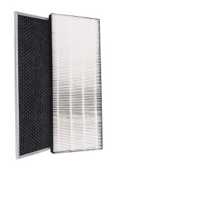 HEPA & Activated Carbon Air Purifier Filter Set (2-pack) for Panasonic F-VK655C, F-655FCV, F-VK5F5C, F-5F5FCV, F-FF06CV, F-VMFF0C, F-AC655KC
