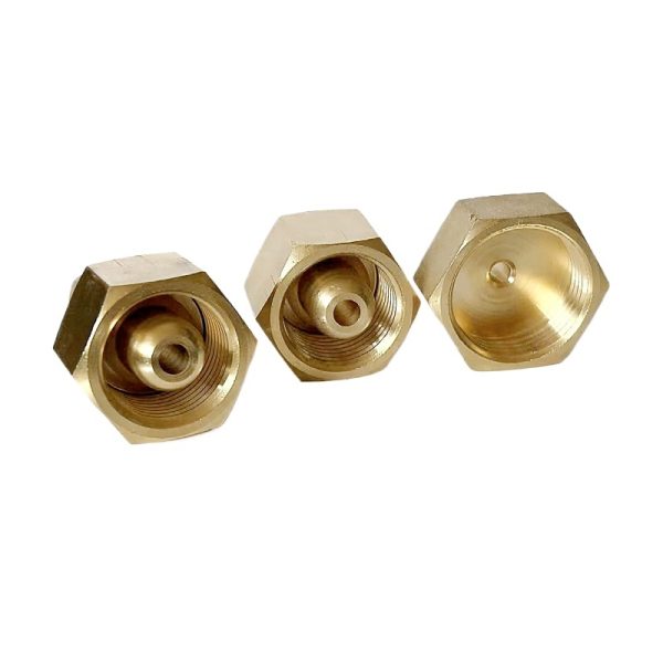 Full Brass Nitrogen Cylinder Adapter G5/8 Female to 1/4 SAE Male for HVAC Vacuum Pump Charging - Изображение 2