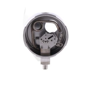 Full Stainless Steel Pressure Gauge Internal Structure 100mm Radial Integrated Welded Pressure Gauge for High Pressure Spiral Tube OEKATE/Jiuzhou