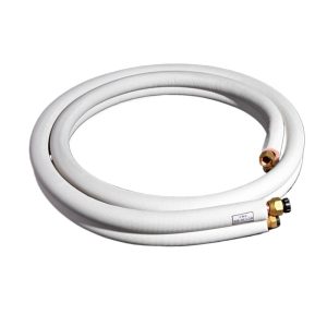 Universal Air Conditioner Copper Pipe Extension Tube (9.52*0.6+15.88*0.7mm) for HVAC Systems