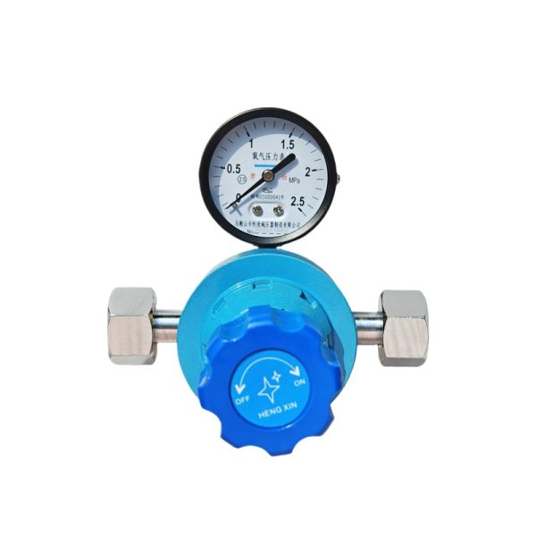 Oxygen Pressure Reducer (0-2.5 MPa) for Voltage Stabilizer Box with Heng Xin Knob, Compatible with MaYi Pressure Regulators, Replaces No. 05000041