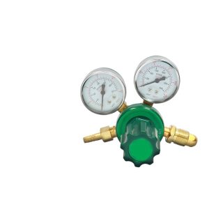 Durable Propane Gas Pressure Regulator with External Thread for Oxygen Acetylene, 0-350psi, Optimal Sealing, Clear Scale, Model HM-P01/HM-YM01