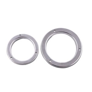 Axial Oil-Filled Flange Stainless Steel Gasket Ring (40mm, 50mm, 63mm, 100mm) for Pressure Gauges