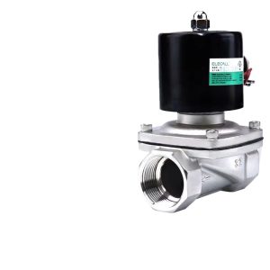 ELECALL Stainless Steel Solenoid Valve DN15-DN50 AC220V/DC24V/DC12V with Copper Coil for Water, Oil, Air Systems