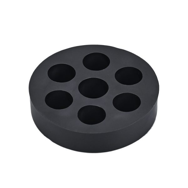 Industrial Rubber Shock Absorber (Round, Black) for Outdoor HVAC Unit - WTG004-B Vibration Damper - 이미지 3