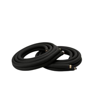 Pure Copper Air Conditioner Connecting Pipe (TP2 Purple Copper Tube, Flame Retardant Insulation Cotton, 1P-5P Universal) for All Major HVAC Brands