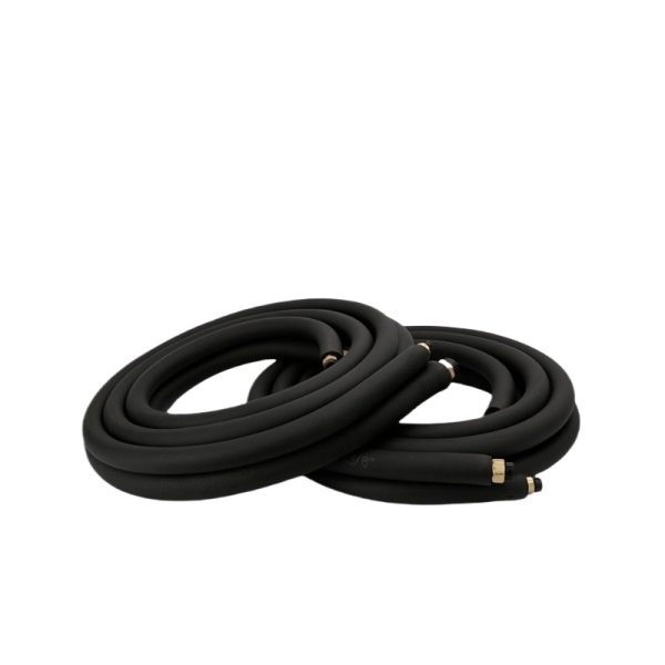 Pure Copper Air Conditioner Connecting Pipe (TP2 Purple Copper Tube, Flame Retardant Insulation Cotton, 1P-5P Universal) for All Major HVAC Brands