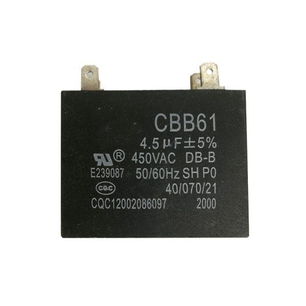 CBB61 Capacitor 6µF 450VAC for Air Conditioner Outdoor Fan Unit - 이미지 3