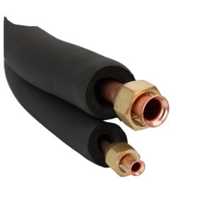 Pre-Insulated Copper Pipe Line Set (6.35*0.6 + 15.88*0.7) for Air Conditioner Universal Extension, 3-30M Customizable Length