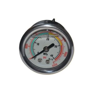 OEM Stainless Steel Pressure Gauge 40 MPa (6000 psi) KL1.5 for Industrial HVAC Systems