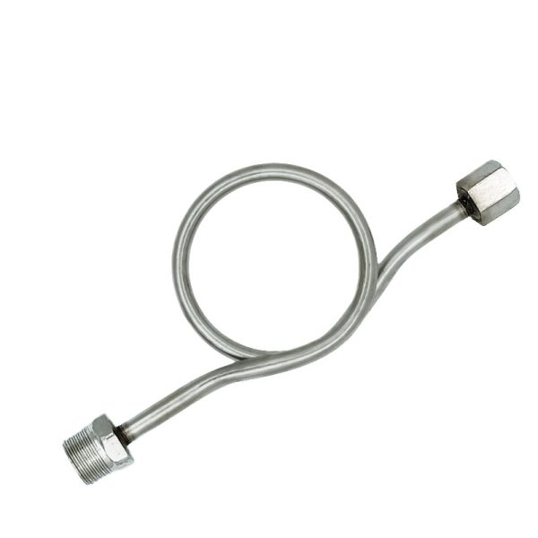 Stainless Steel Pressure Gauge Buffer Tube M14*1.5 M20*1.5 Coiled Syphon Tube for HVAC Systems