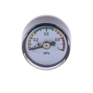 Axial Pressure Gauge 25mm Plastic Case Copper Connector Bourdon Tube Pressure Gauge for General Use Y25S11BM7