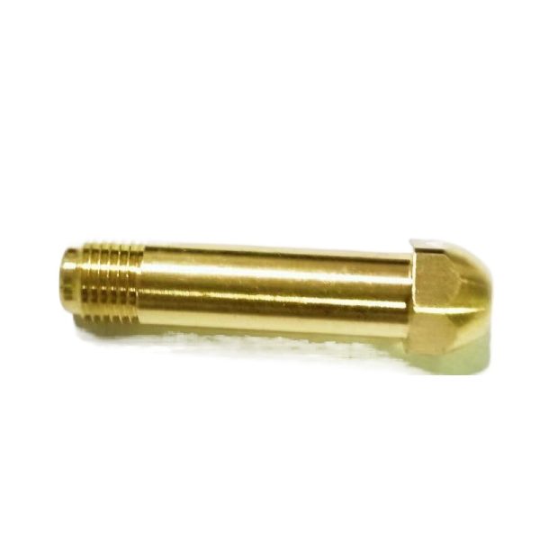 Brass G5/8 External Thread Nut Connector with American CGA580 Thread for HVAC Systems - Imej 3