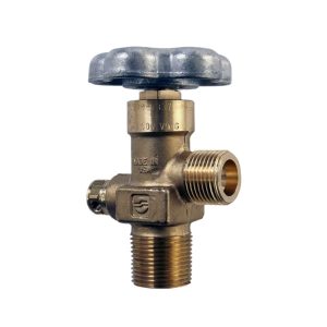 CGA540 Oxygen Valve (PN: 549-1337, 150V V9 G) Made in USA for Oxy-Fuel Welding, Medical Gas Cylinders. Replaces QF-2/QF-2C/CGA540/CGA540B