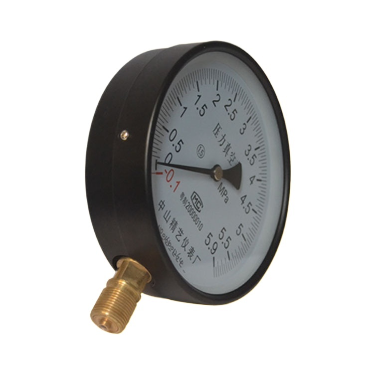 Pressure Vacuum Gauge Y150 -0.1~5.9MPa with 1.5 Accuracy Class for HVAC Systems - Image 3